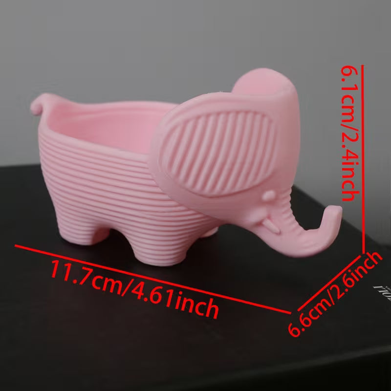 Mystery Color Elephant 3D Printed Trinket Tray
