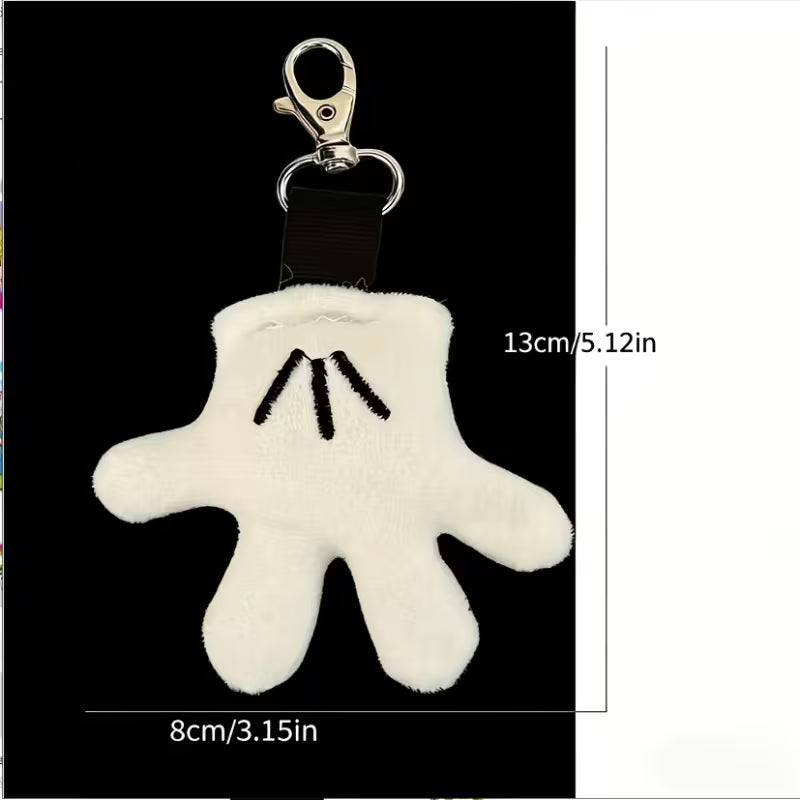 Plush Mouse Hand Keychain