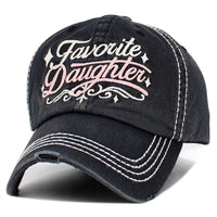 Favorite Daughter Hat - Black