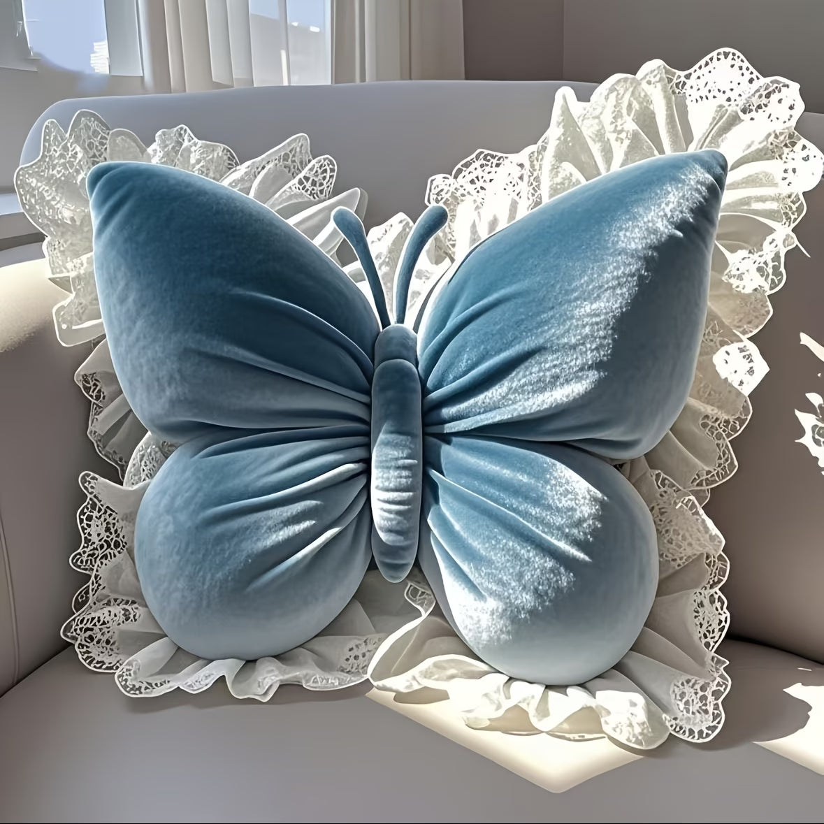 DOORBUSTER Butterfly Pillow