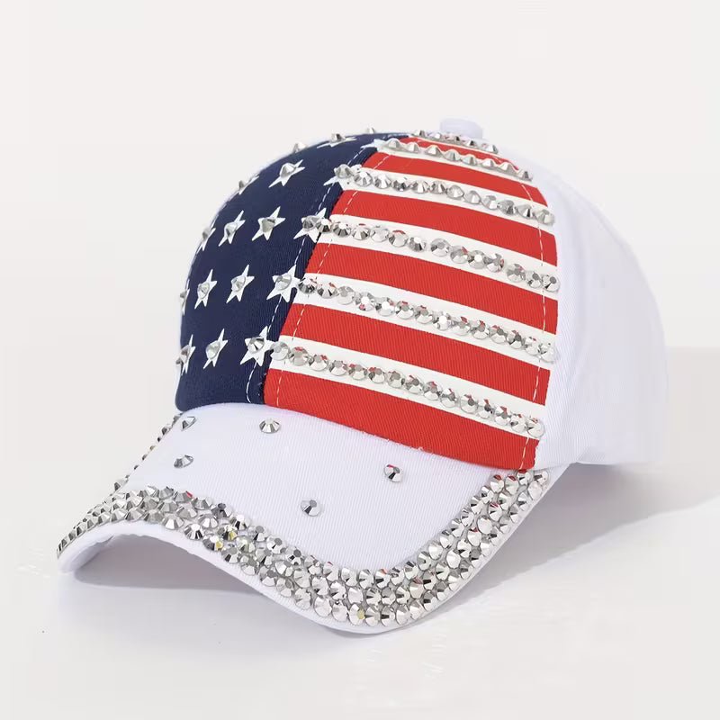 Rhinestone Americana Hat
