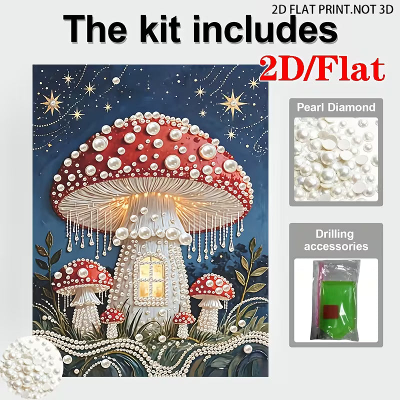 Preorder Mushroom Pearl Painting Kit