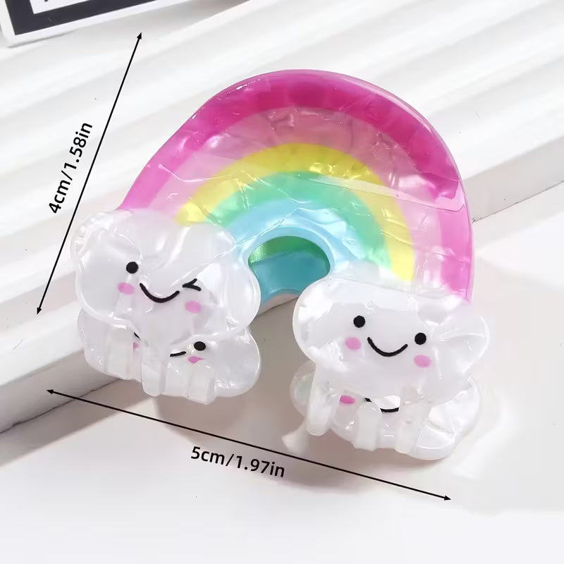 Rainbow Hair Clip