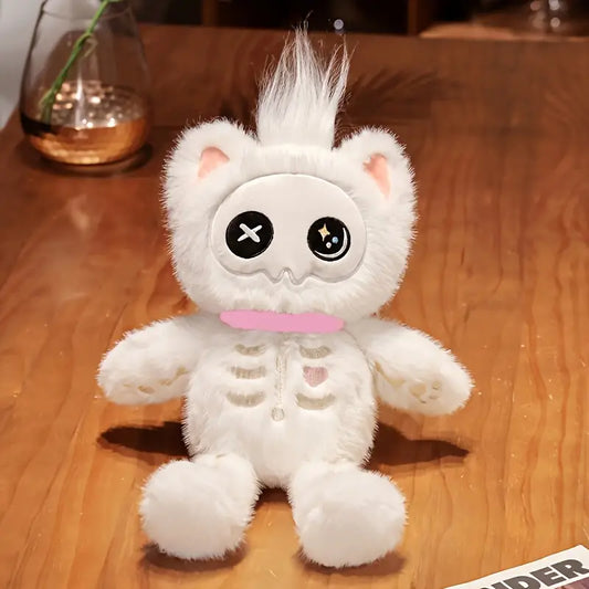 Skeleton Kitty Plush