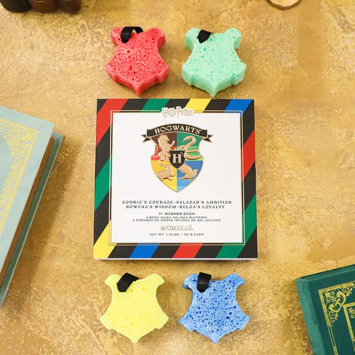 Hogwarts Harry Potter 4 piece Spongelle Gift Set PREORDER