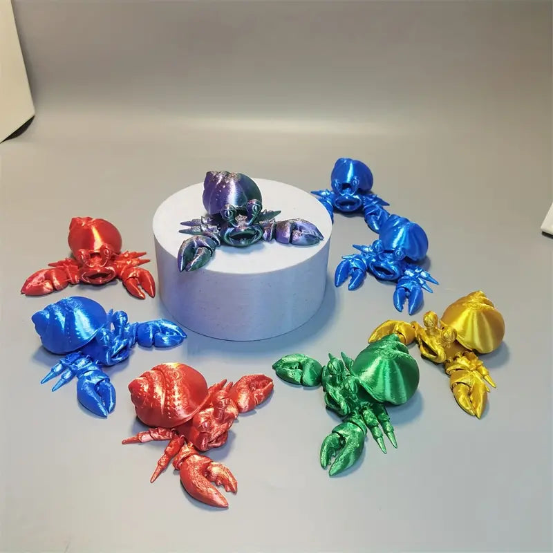 Mystery Color Hermit Crab 3D Fidget