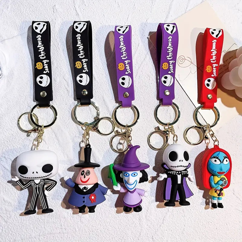 Scary Christmas Character Keychain - 9 Options!