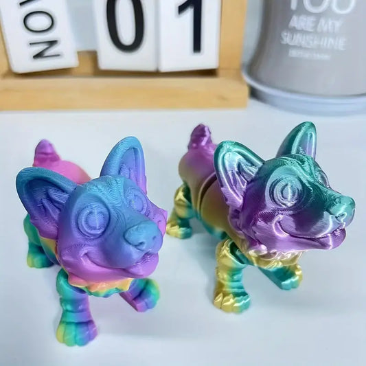 Mystery Color Corgi 3D Fidget