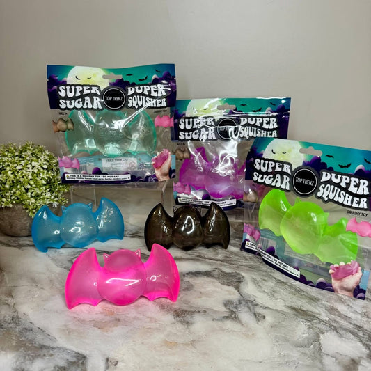 Super Duper Sugar Squisher Toy - Bat