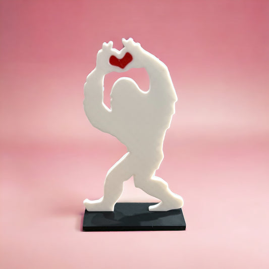 Made by Mike: Sasquatch Love 3D Printed