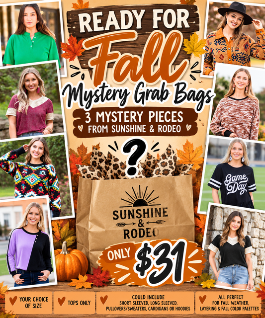 Fall Ready Mystery Grab Bag - 3 Pieces