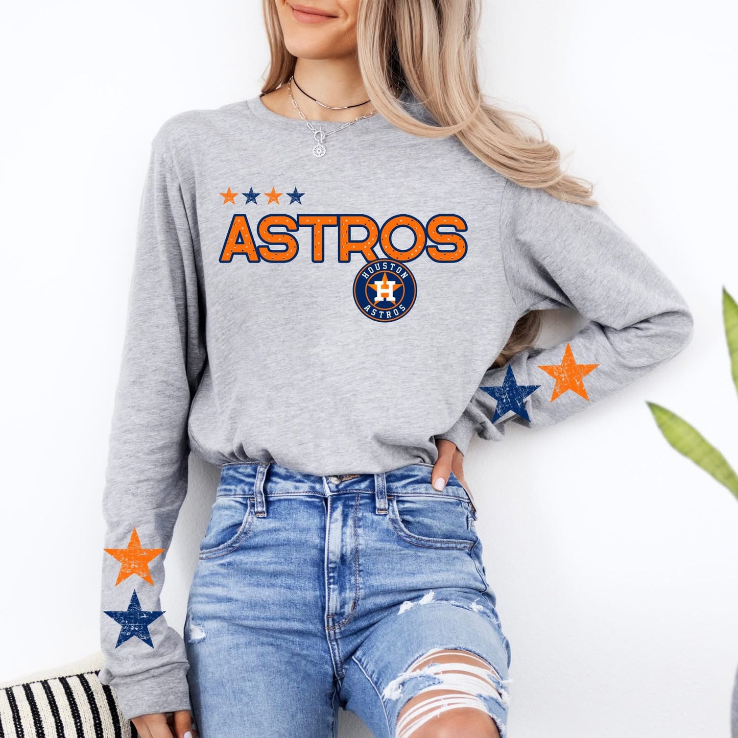 Baseball Star Sleeve CUSTOM Graphic - ANY Pro Team!