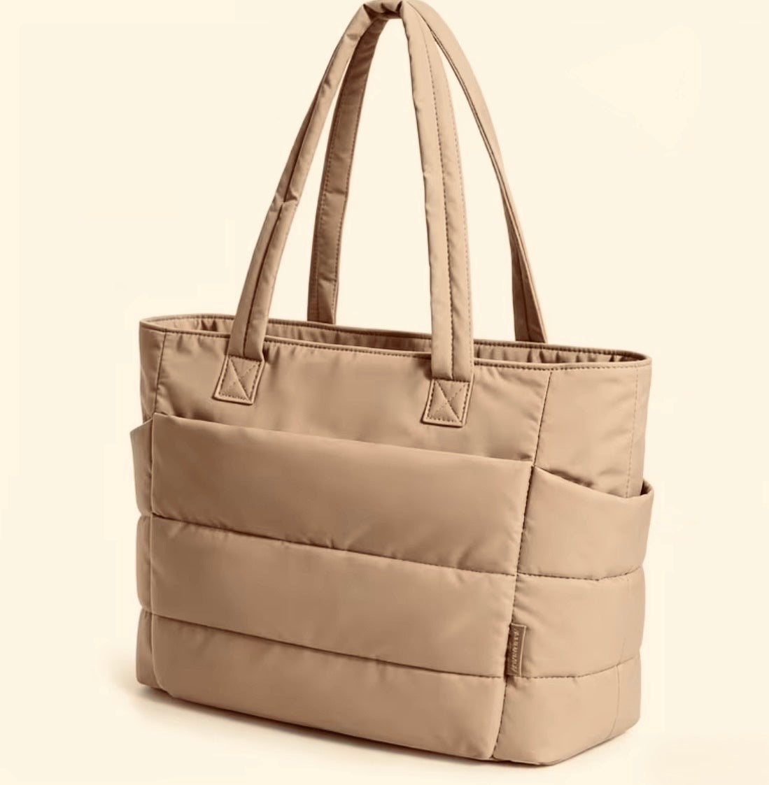 MAKE YOUR OWN BUNDLE Taupe Sophie Puffer Tote Purse