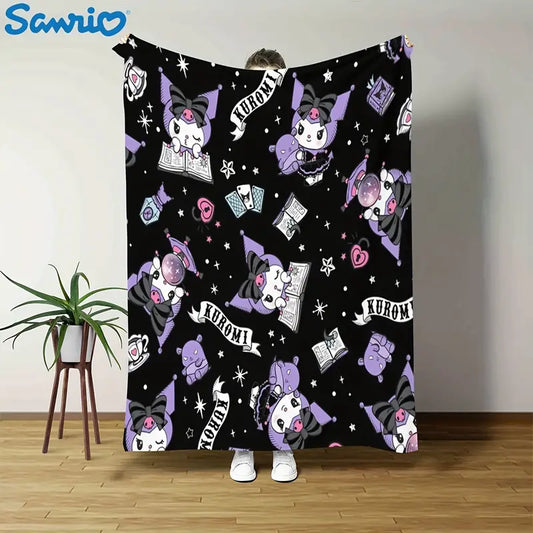 Evil Kitty Fleece Blanket