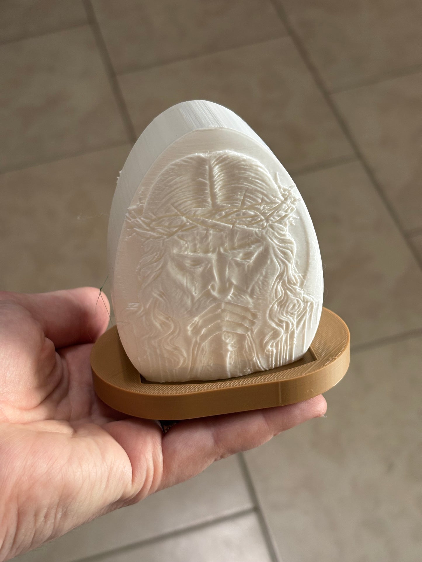 Made by Mike: Easter “Egg” Jesus Tea Light Holder