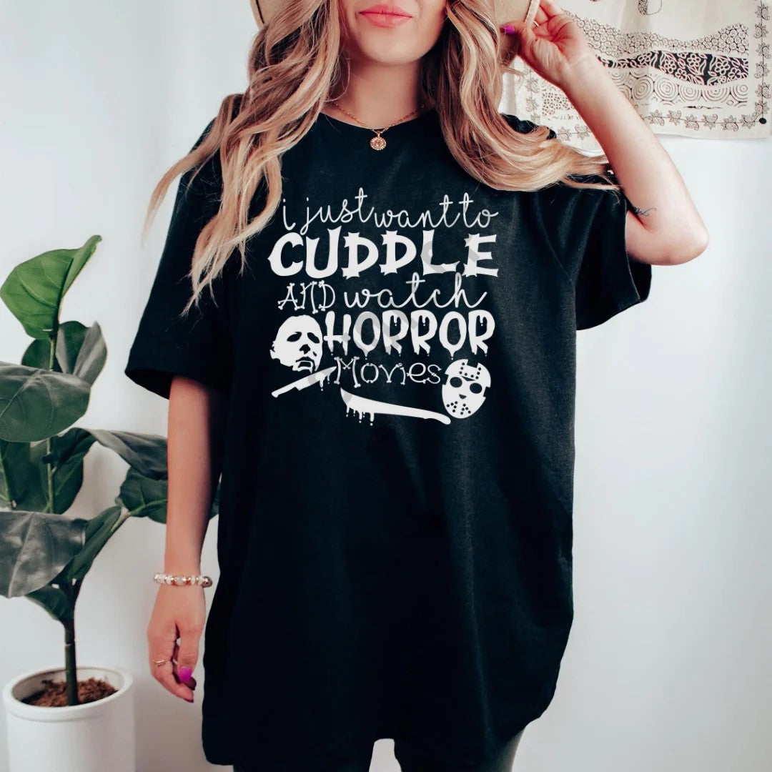 Cuddle & watch movies  Graphic Tee
