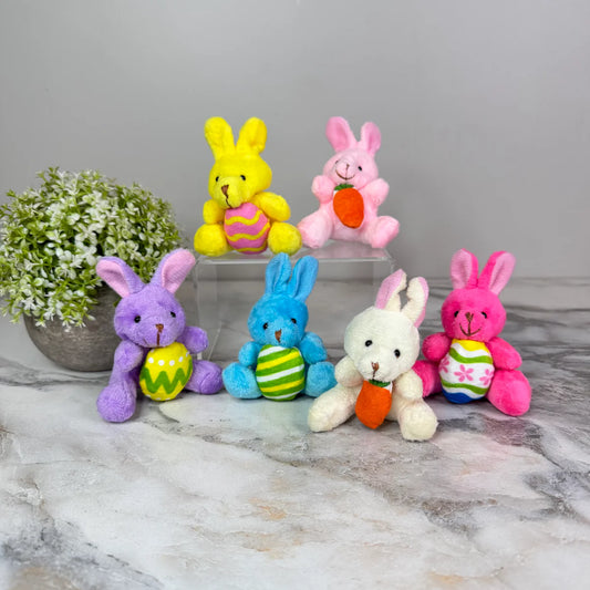 Mini Stuffed Easter Bunny - 4”