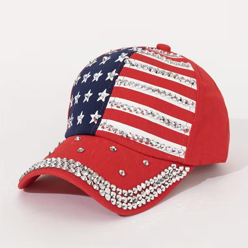 Rhinestone Americana Hat