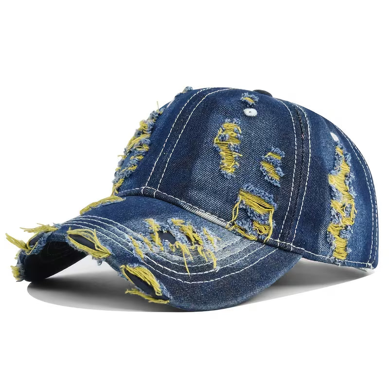 Power Hour Preorder Distressed Denim Hat