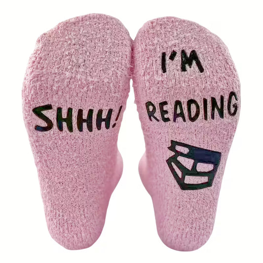 I'm Reading Socks