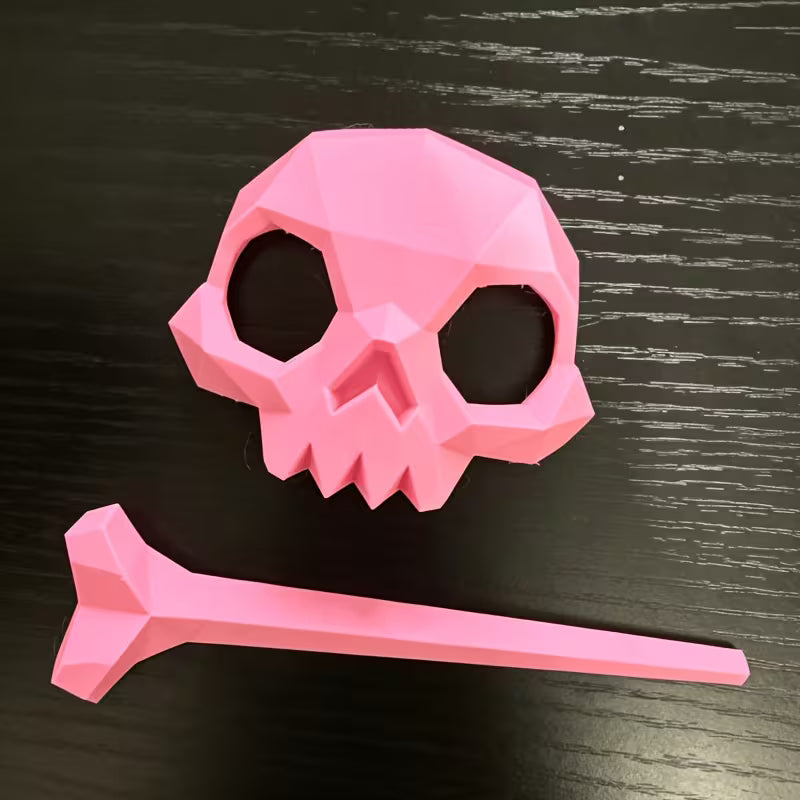 Skull & Bone Hair Tie