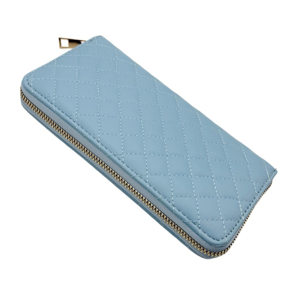 Quilted Vegan Leather Wallet