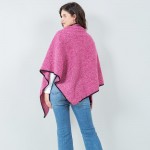 Bordered Ruana Wrap
