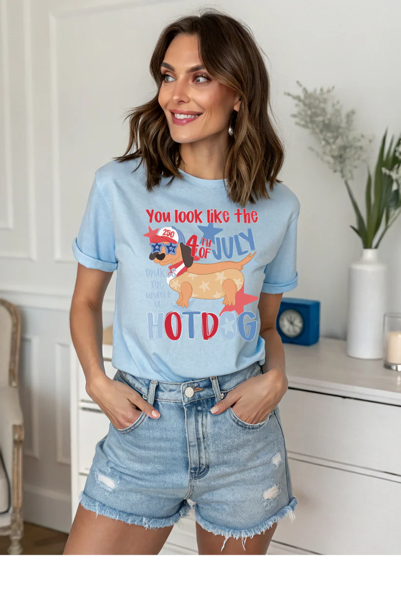 Makes Me Want a Hotdog Graphic Tee