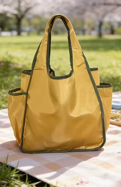 Large Foldable Tote Bag - 5 Colors