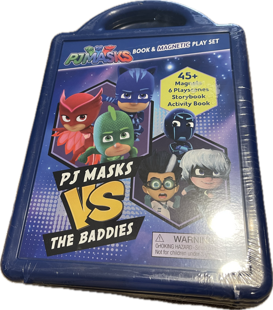 PJMASKS Book & Magnetic Play Set