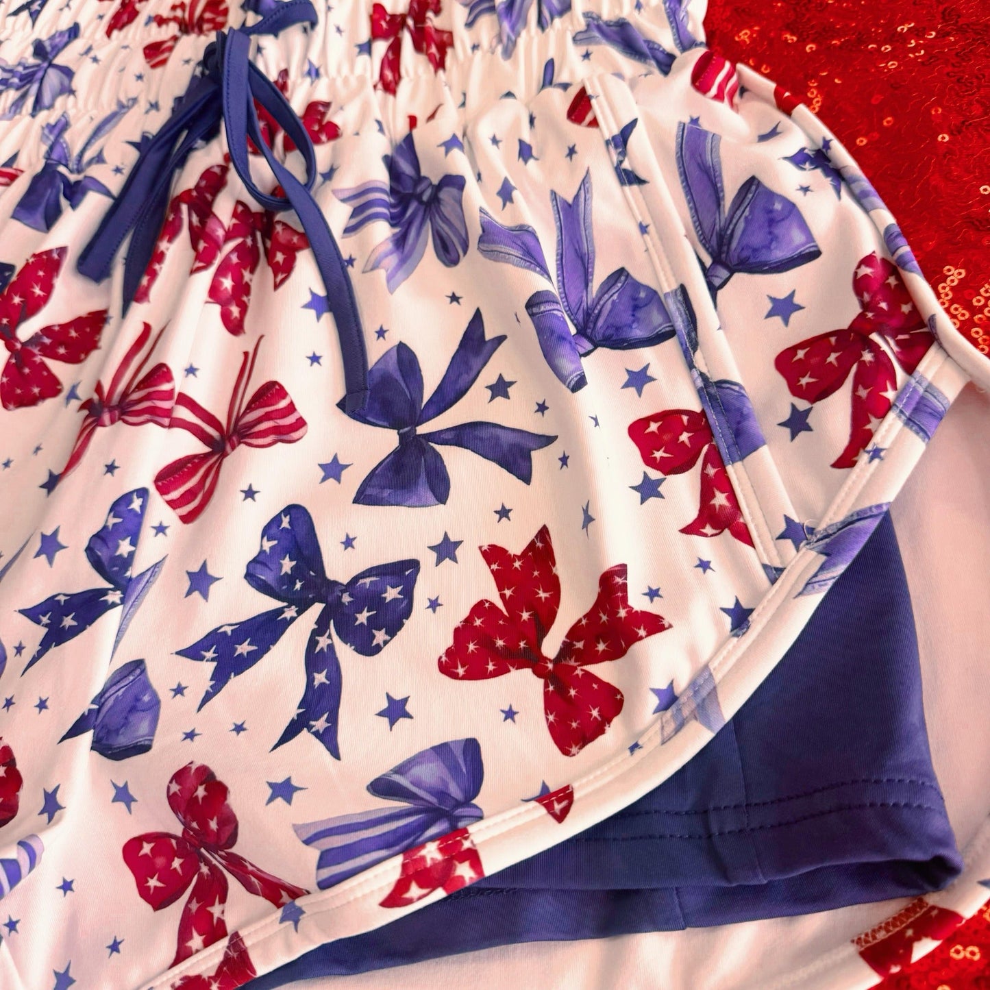 READY TO SHIP! Miracle Shorts in Two Americana Prints