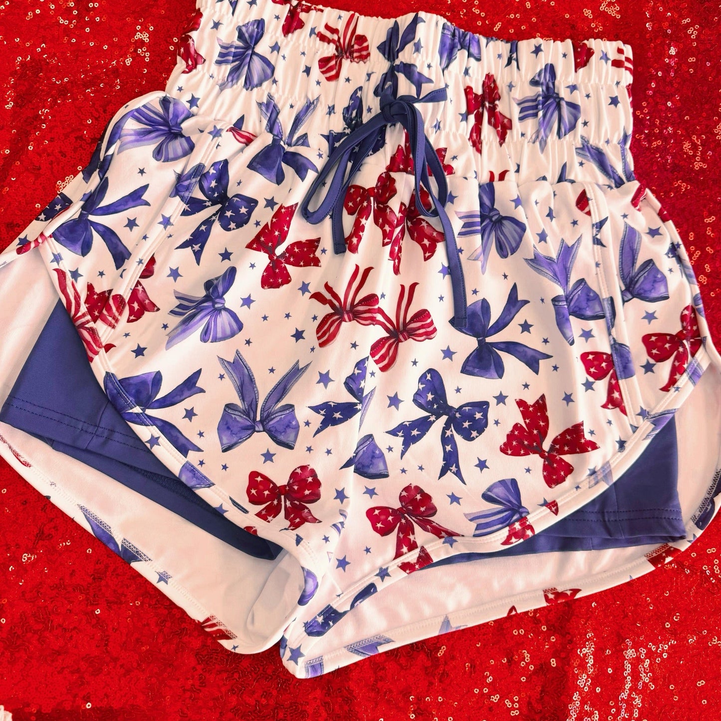 READY TO SHIP! Miracle Shorts in Two Americana Prints