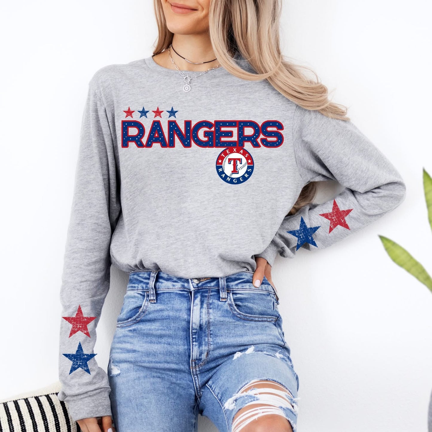 Baseball Star Sleeve CUSTOM Graphic - ANY Pro Team!