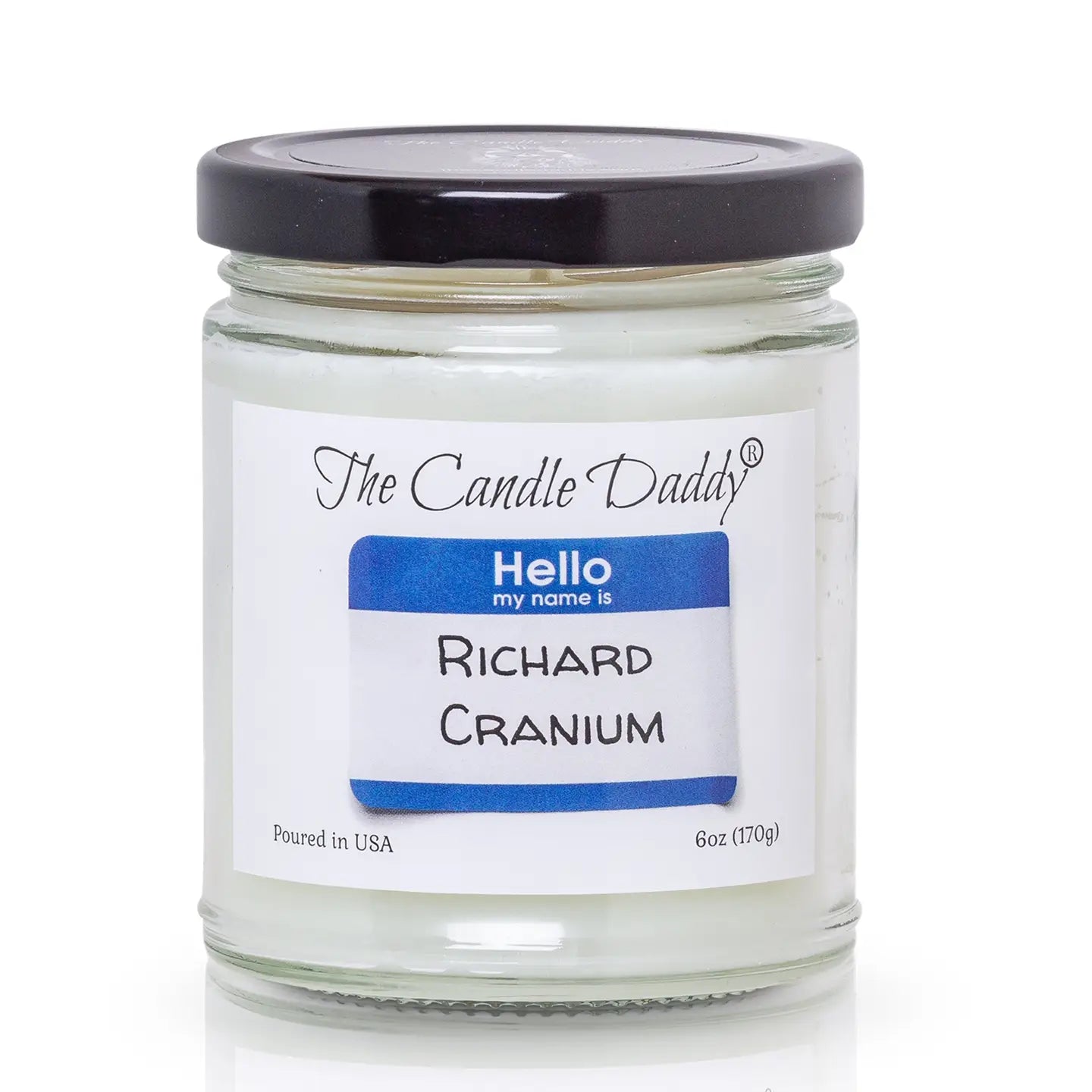Richard Cranium - Crab Apple Scented - Funny 6 oz Jar Candle