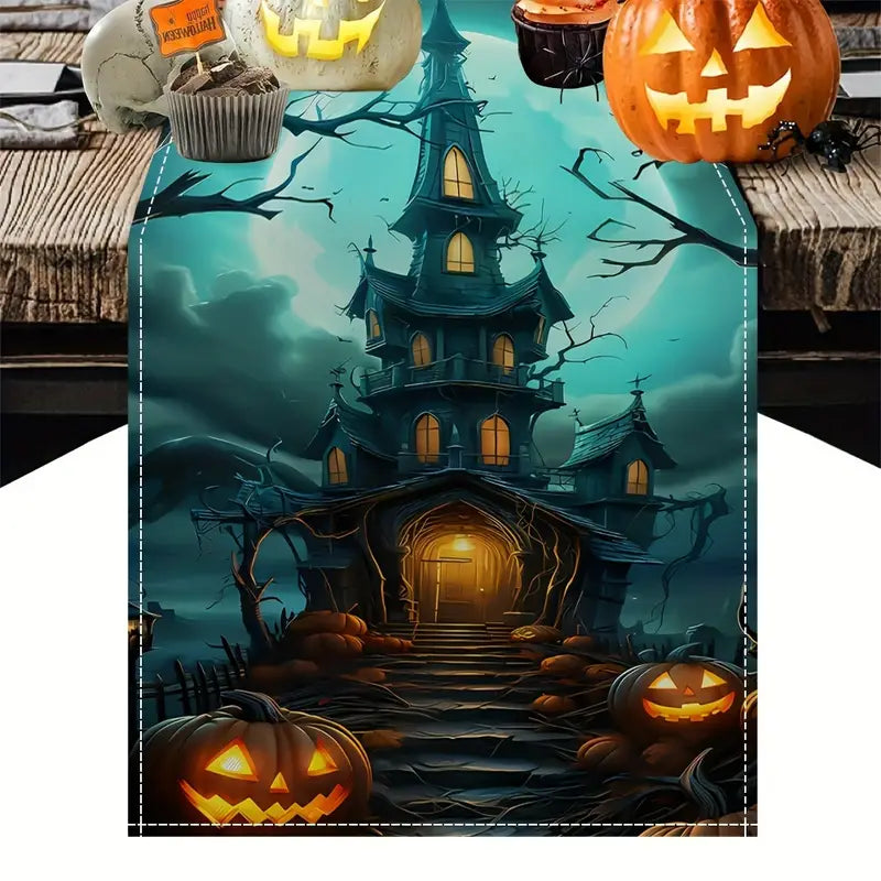 Haunted Home Table Runner