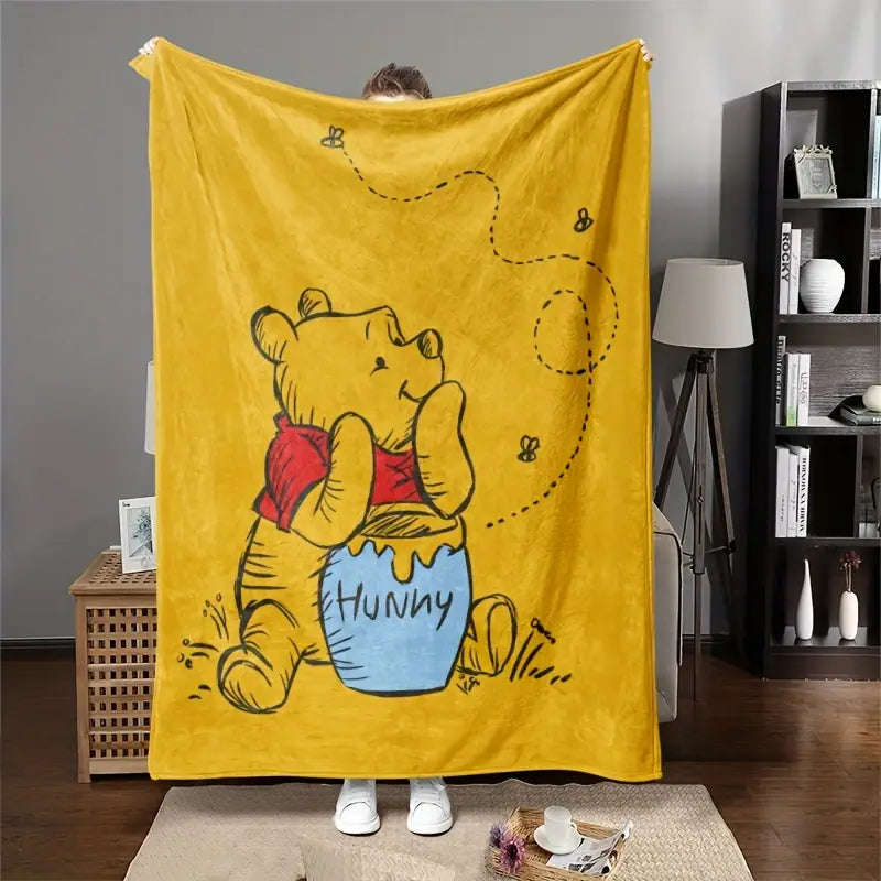 Hunny Bear Fleece Blanket