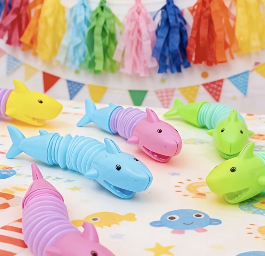 Mystery Color Shark Tube Fidget
