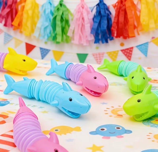Mystery Color Shark Tube Fidget