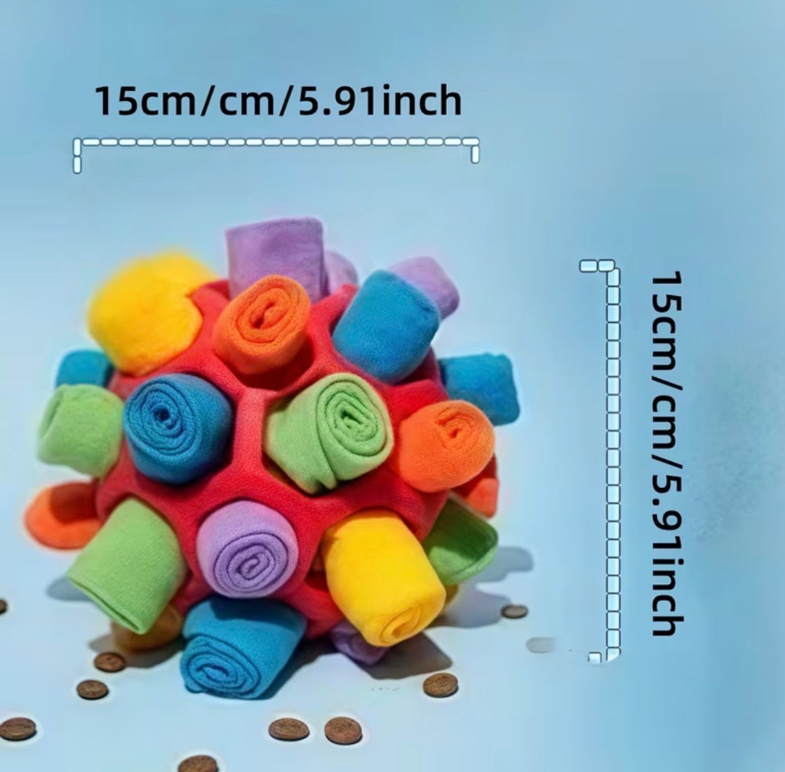Snuffle Ball Treat Hider Dog Toy