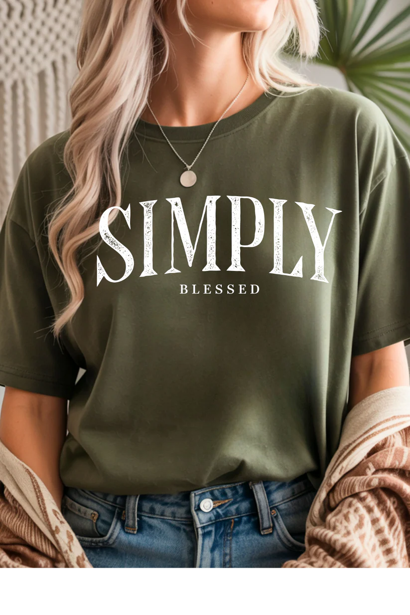 Simply Blessed Graphic Tee