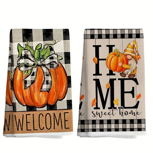 Gnome Home Sweet Home Dish Towel Set