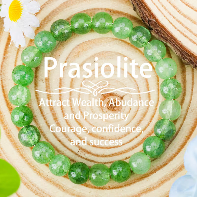 Prasiolite Green Stretch Bracelet