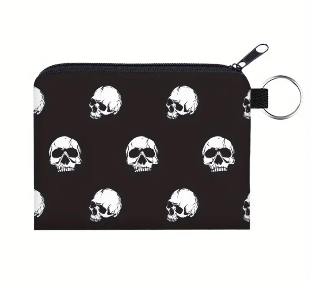 Spooky Key Ring Coin Purse - 7 options!