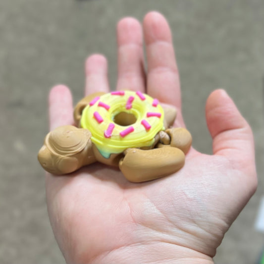MINOR Defect Ready to Ship Made by Mike: Donut Turtle Fidget