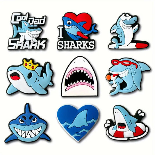 Shark Shoe Charms