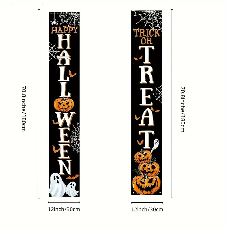 Happy Halloween Door Banners