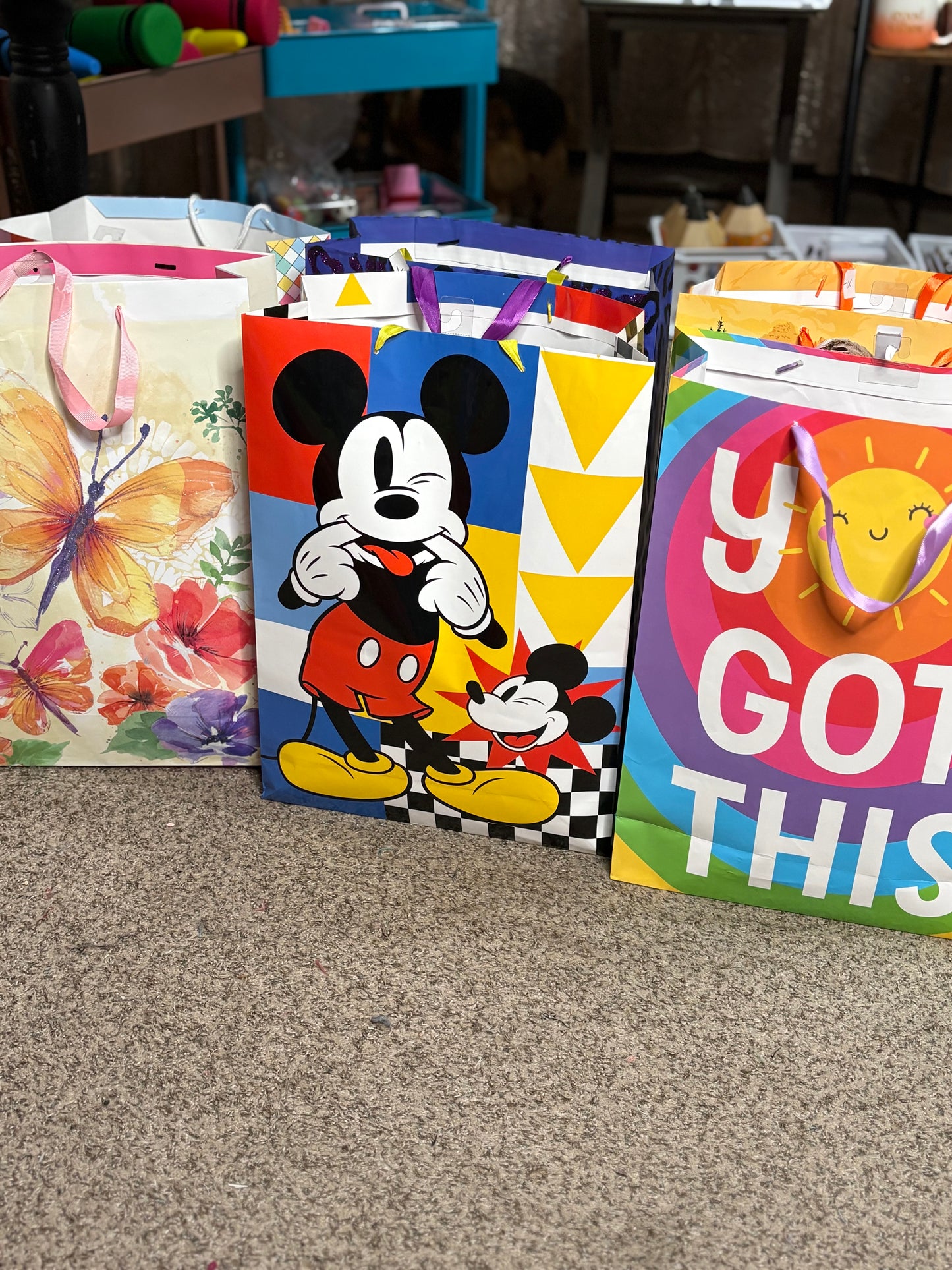 Party Time Clothing Stuffed Bags