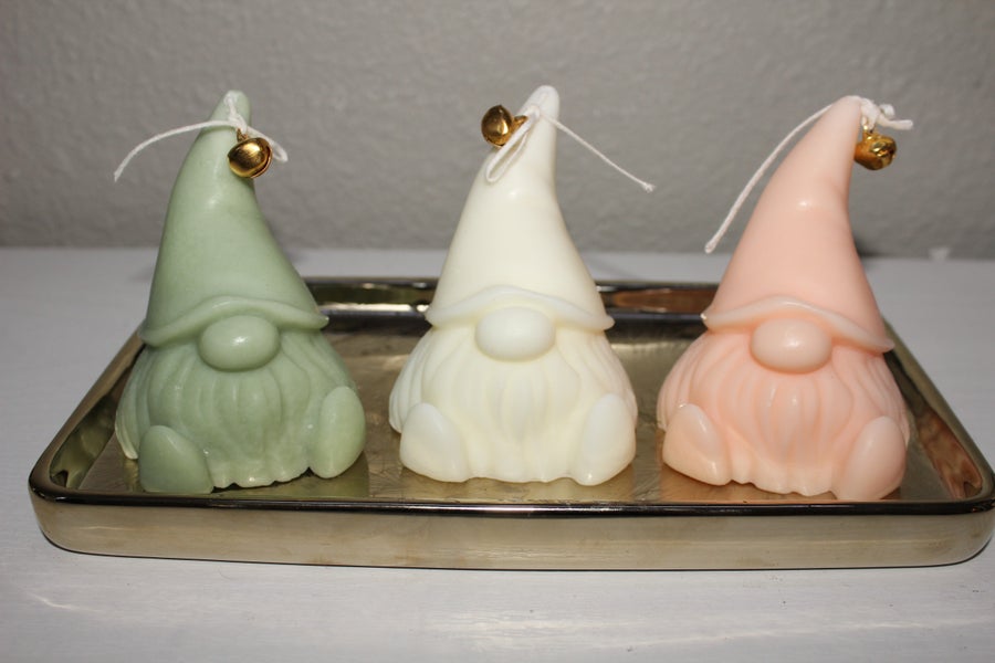 Jolly Gnome Candle