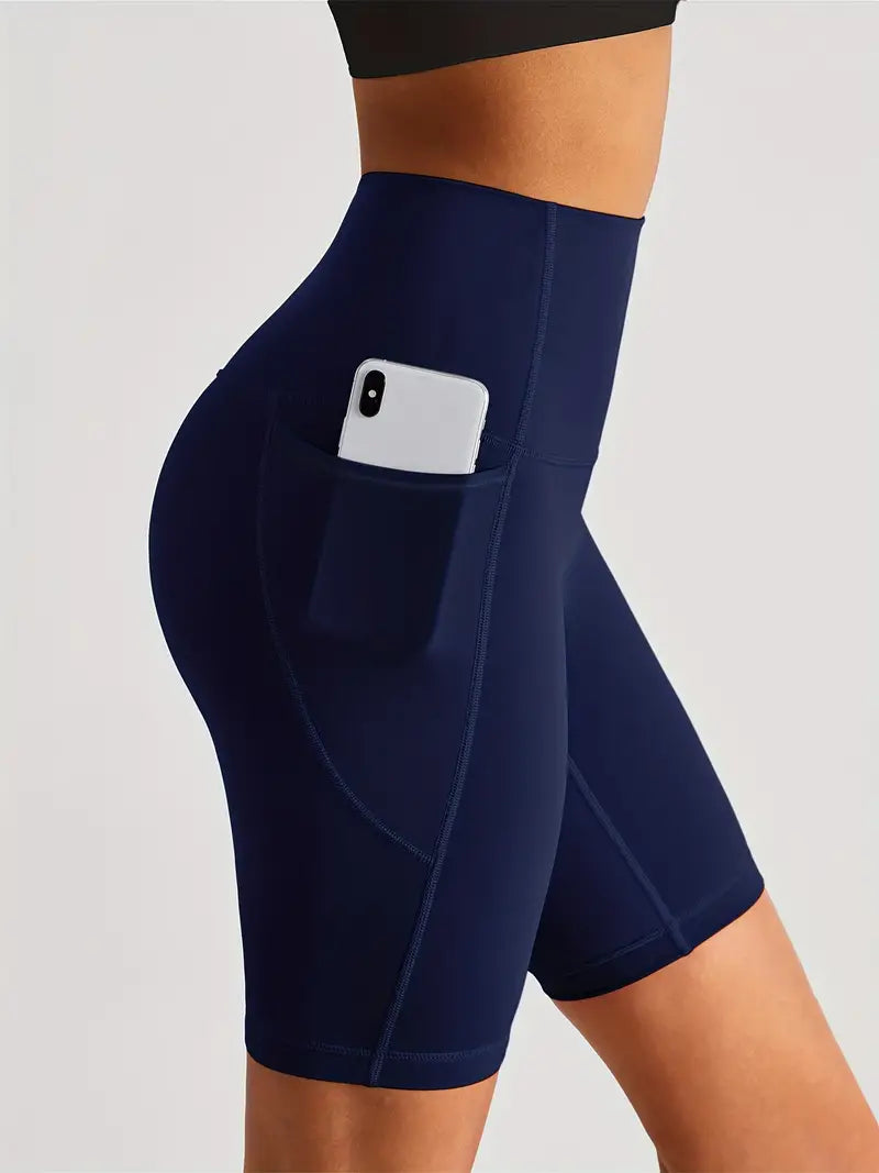 Work-Out Solid Bike Shorts