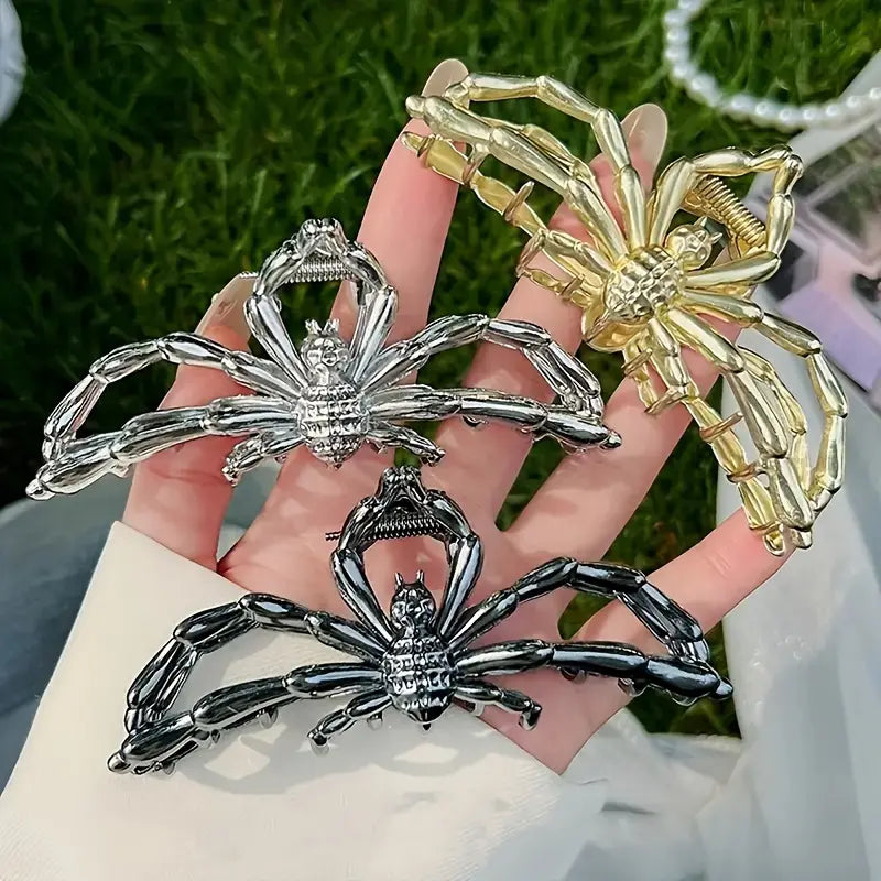 Spider Hair Clip - 3 Color Options!